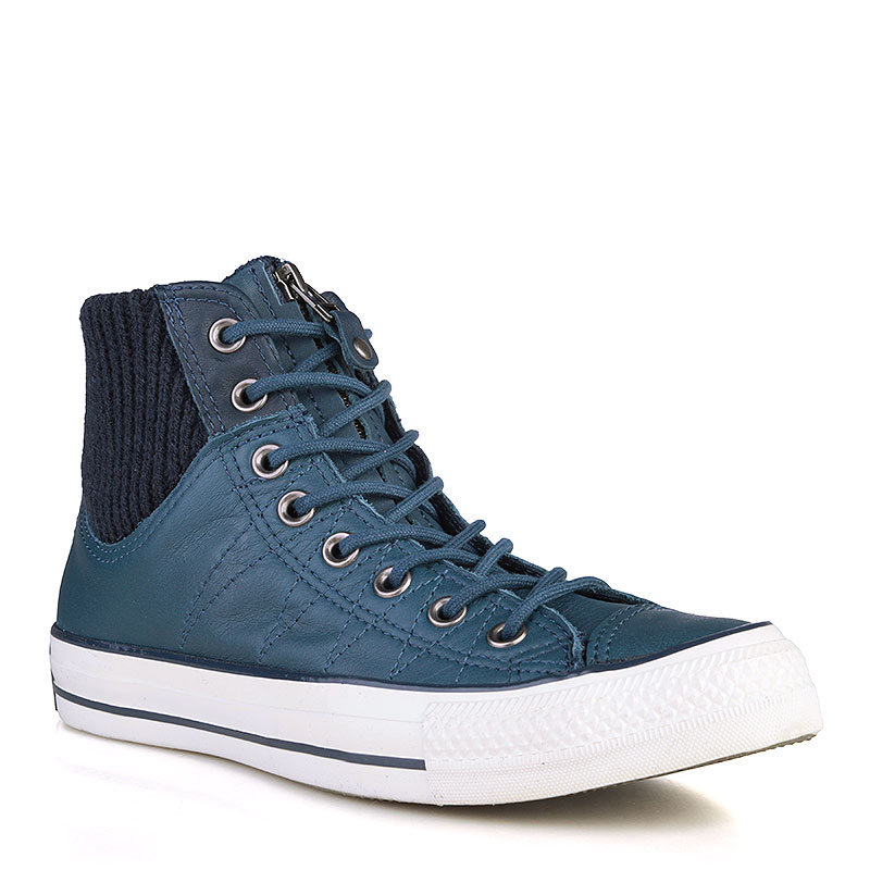мужские синие кроссовки  Converse CTAS MA-1 Zip High 151994 - цена, описание, фото 1